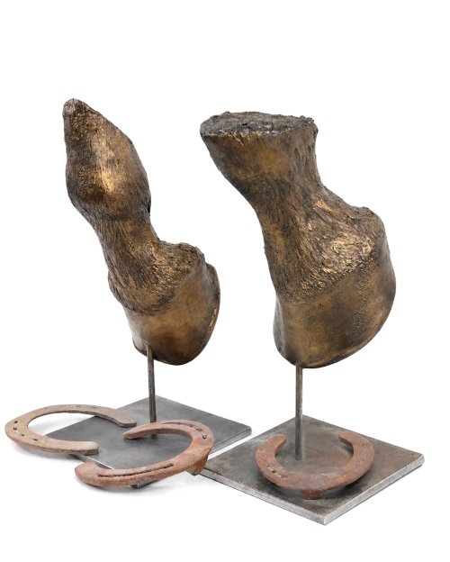 Paard van Sinterklaas - Amerigo schimmel met bodycasting gemaakt